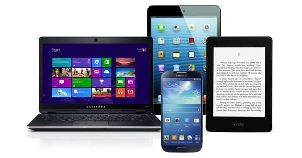 smart phones and tablets