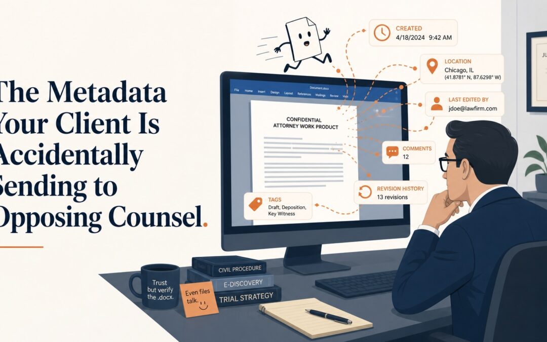 The Metadata Your Client Is Accidentally Sending to Opposing Counsel