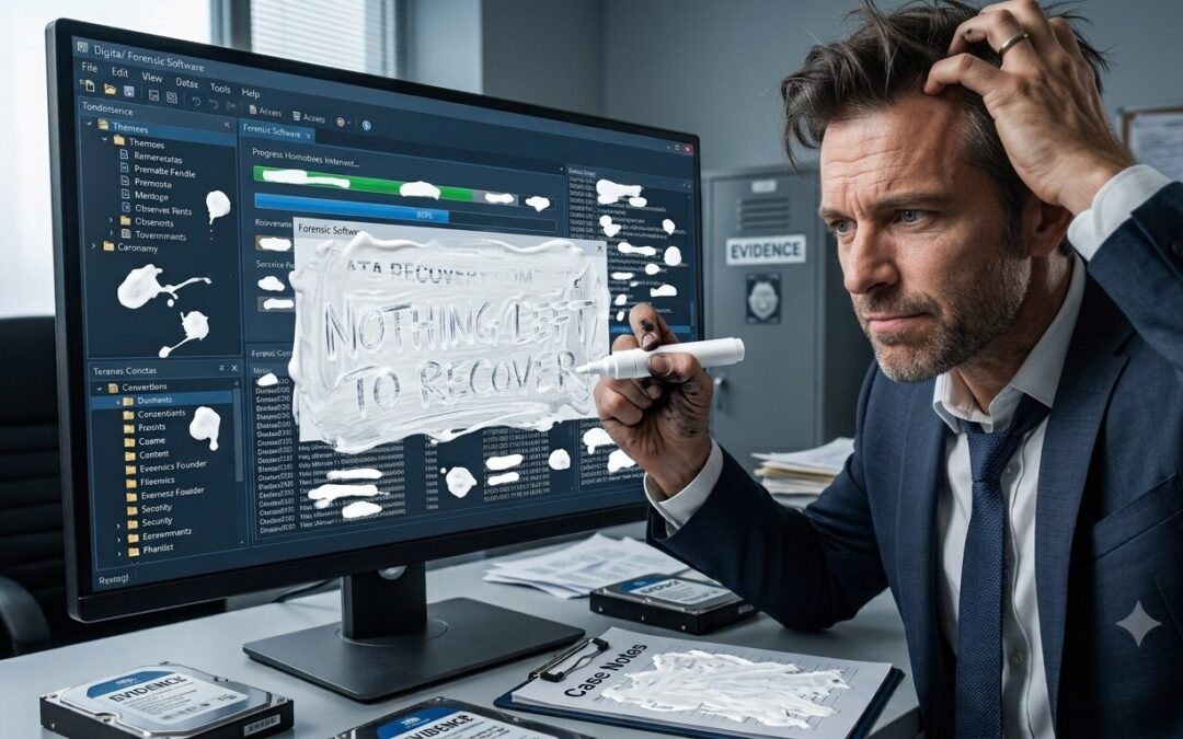 Why “He Deleted Everything” Is Usually Good News for Your Case
